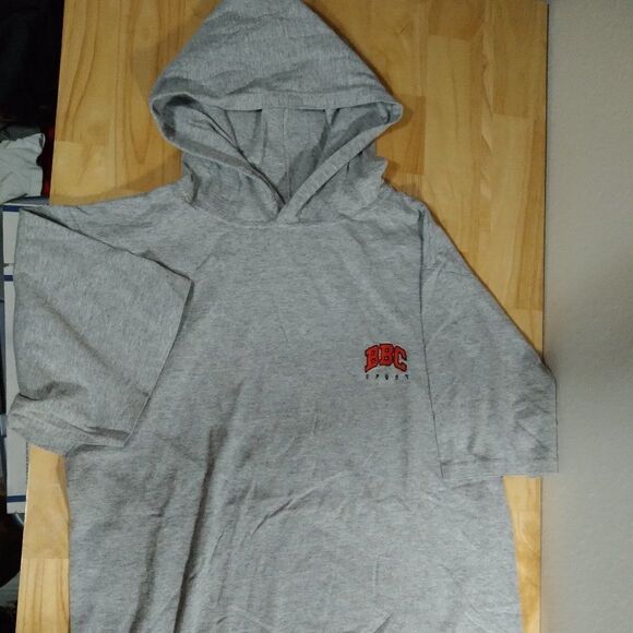Vintage Bugle Boy Collegiate Sport T-Shirt Hoodie - Picture 1 of 9